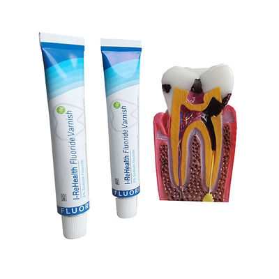 Diş Vernik Koruması için 10g / Adet Kavun Lezzetli Sarı Florür Vernik