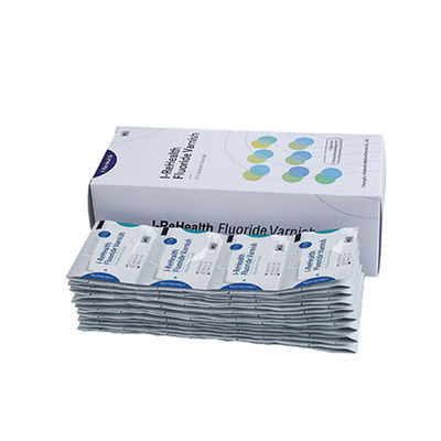 CE 22600ppm Diş Kliniği için Sarı %5 Sodyum Florür Vernik