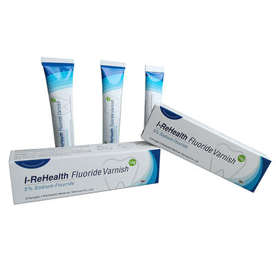 Pediatrik için 15 Saniye Hızlı Kuruyan Florür Vernik Sarı Renk