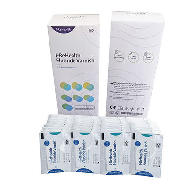 Yetişkinlerin Diş Çürüklerini Önlemek ve Hassasiyeti Azaltmak İçin 0.5g 22600ppm Florür Vernik