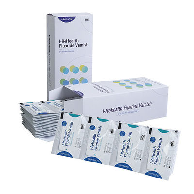 Yetişkinler İçin %5 Sodyum Florür Vernik 0.5g/Pouch Diş Çürüklerinin Tedavisini Önleme