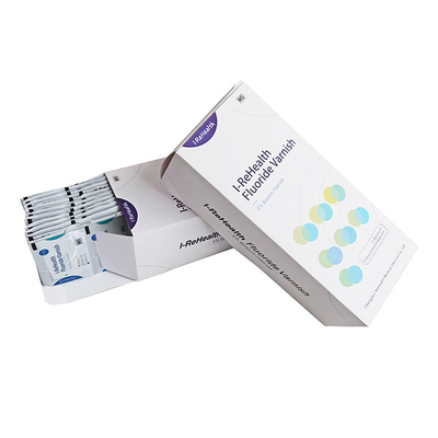 quality Diş Hekimliğinde 0.5g Meyve Tadı% 5 NaF Hızlı Kuruyan Florür Verniği factory