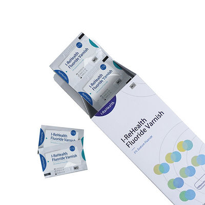 Çocuk Dişleri İçin% 5 Sodyum Pediatrik Florür Verniği 0.5g 10 Set