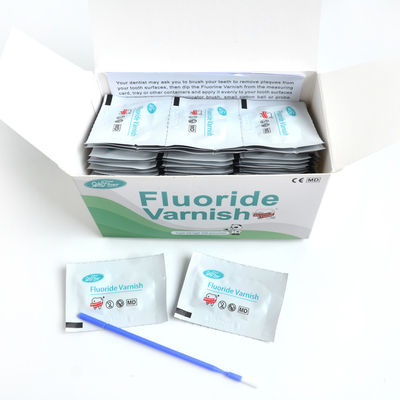 Beyaz Renk 0.4ml Sodyum Fluorür 5% Sodyum Dental için