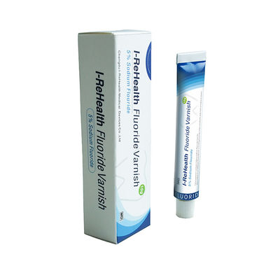 Doğal Reçine %5 Naf Yapışkan Diş Verniği Florür Diş Çürümesini Önler