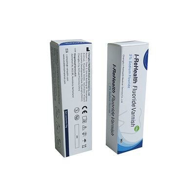 Doğal Reçine %5 Naf Yapışkan Florür Vernik Diş Hassasiyeti CE