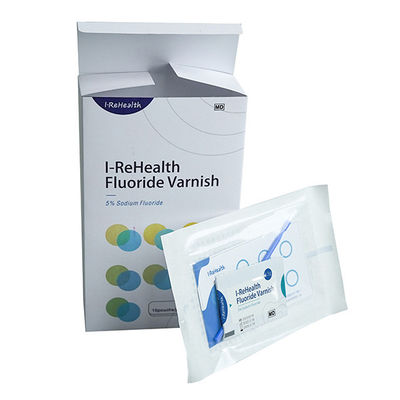 Yetişkinler İçin 0.5g 10 Set Dental Florür Verniği