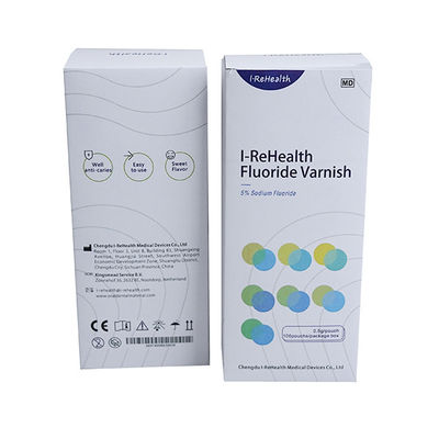 Yetişkinler İçin %5 Sodyum Florür Vernik Diş Hassasiyeti 10-15s Kür