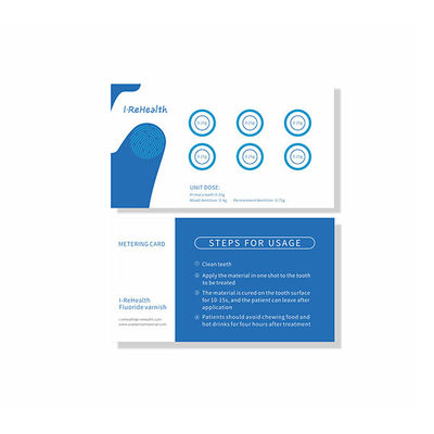 Ce ile Hassas Dişler İçin 0,5 g / Torba% 5 Sodyum Florür Vernik