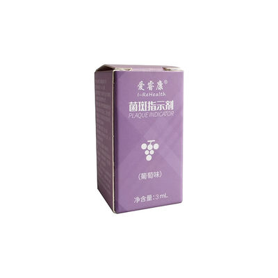 Diş İçin 3ml Üzüm Aromalı İki Renkli Boyama Plak Göstergesi