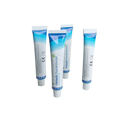 Diş İçin ISO 13485 Onaylı Sarı% 5 Sodyum Florür Vernik